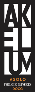 Etichetta del vino Asolo Prosecco Superiore Akelum Extra Dry 2021