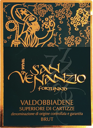 Etichetta del vino Valdobbiadene Brut 2021