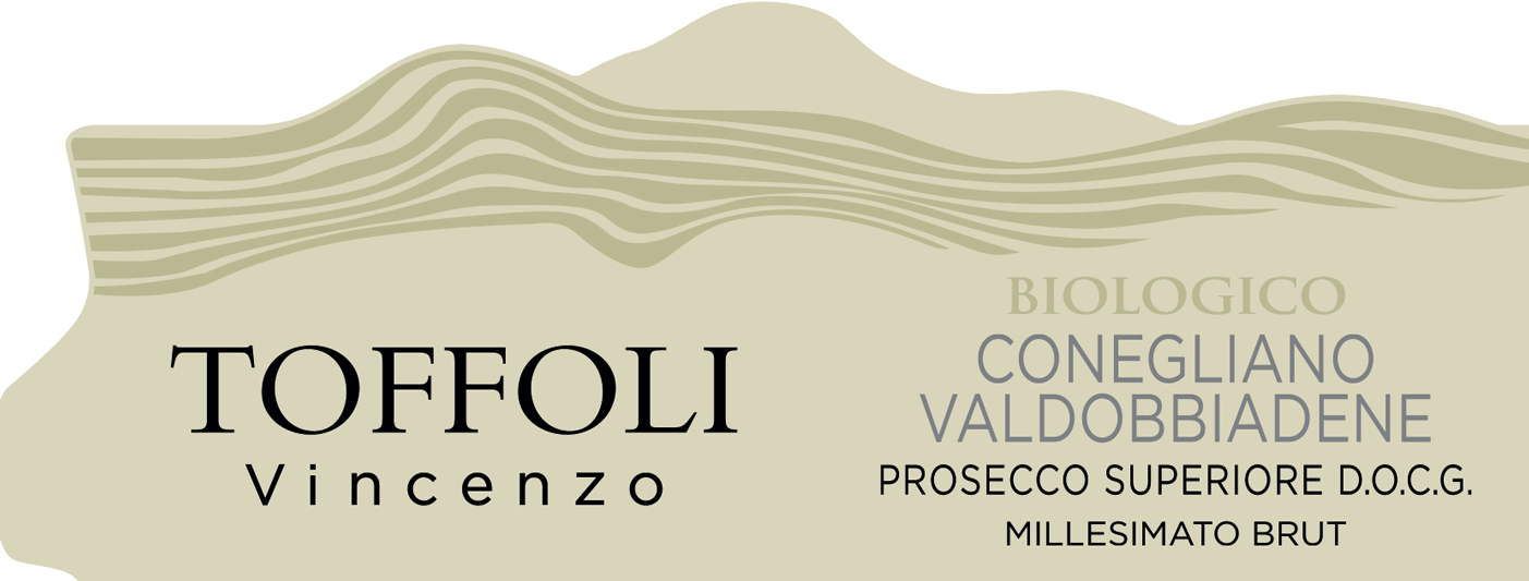 Etichetta del vino Conegliano Valdobbiadene Prosecco Superiore Biologico Brut 2020