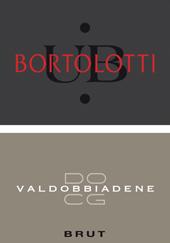 Etichetta del vino Valdobbiadene Brut
