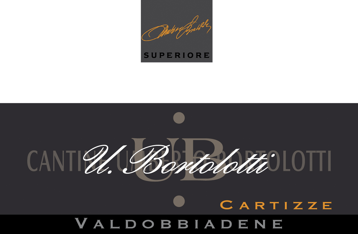 Etichetta del vino Valdobbiadene Superiore di Cartizze Dry 2020