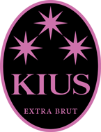 Etichetta del vino Kius Rosato Extra Brut 2018