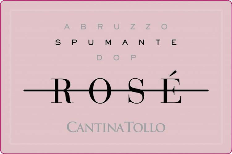 Etichetta del vino Abruzzo Rosé Brut 2015