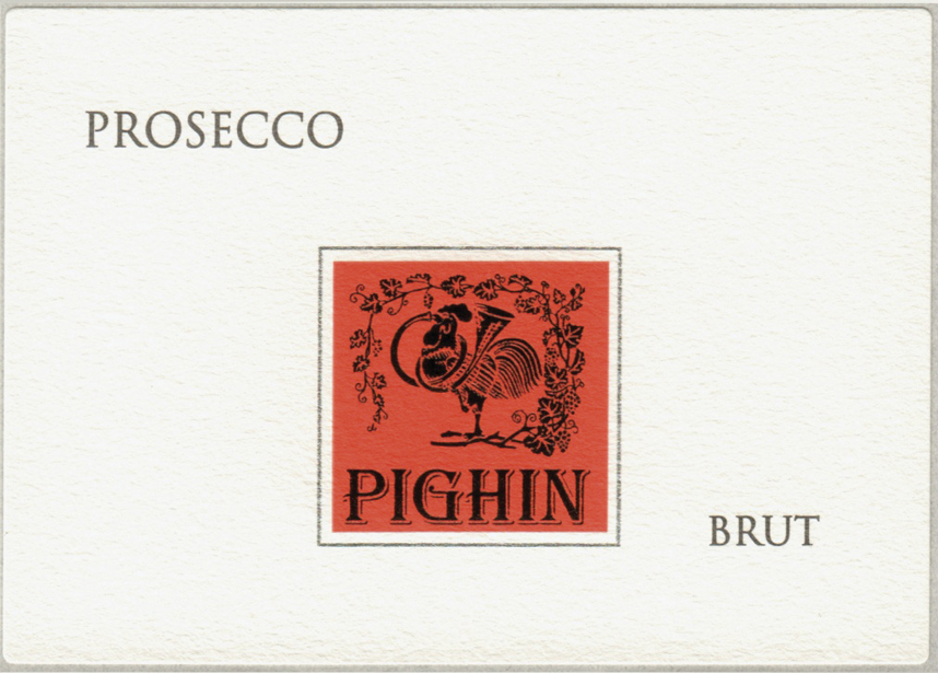 Etichetta del vino Prosecco Brut