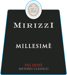 Etichetta del vino Verdicchio dei Castelli di Jesi Millesimè Pas Dosé 2015