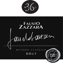 Etichetta del vino 36 Mesi Brut