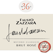 Etichetta del vino 36 Mesi Rosé Brut