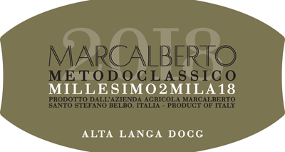 Etichetta del vino Alta Langa Extra Brut 2018
