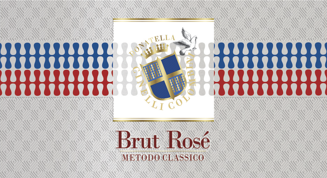 Etichetta del vino Rosé Brut