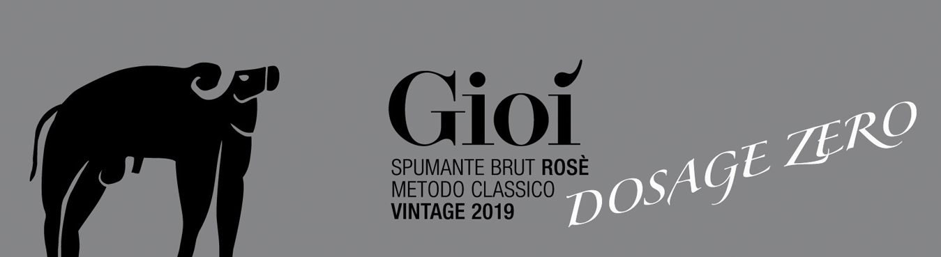 Etichetta del vino Gioì Rosé Dosage Zéro 2019