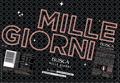 Etichetta del vino Mille Giorni Ispiro Rosé Brut 2015