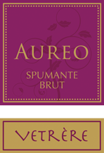 Etichetta del vino Salento Bianco Aureo Brut