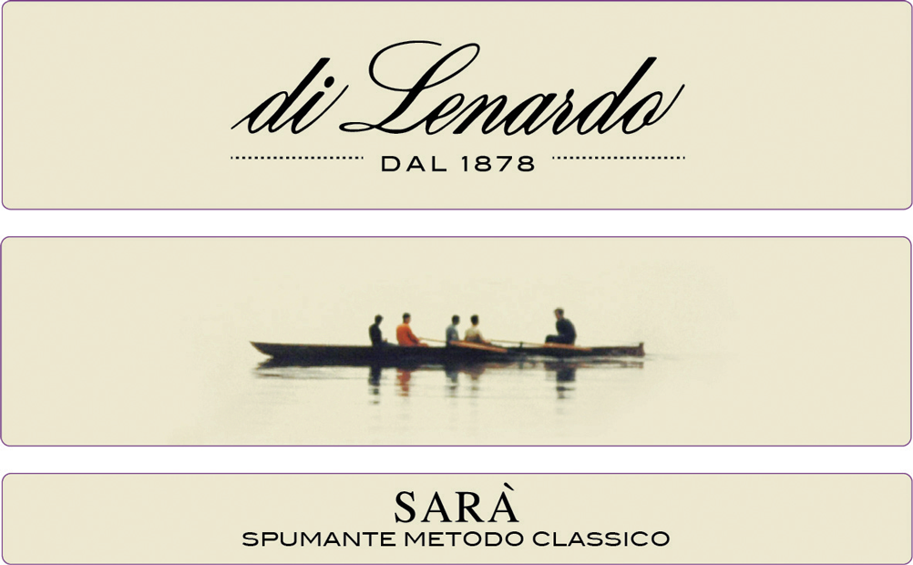 Etichetta del vino Sarà Brut 2020