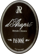 Etichetta del vino Pas Dosé