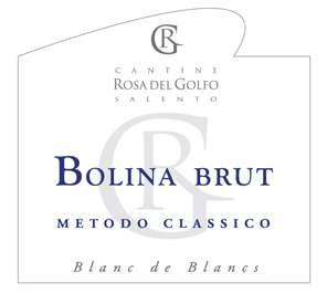Etichetta del vino Bolina Blanc de Blancs Brut