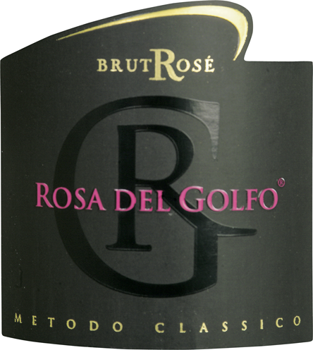 Etichetta del vino Rosé Brut