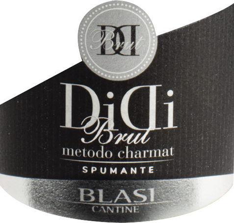 Etichetta del vino DiDi Brut