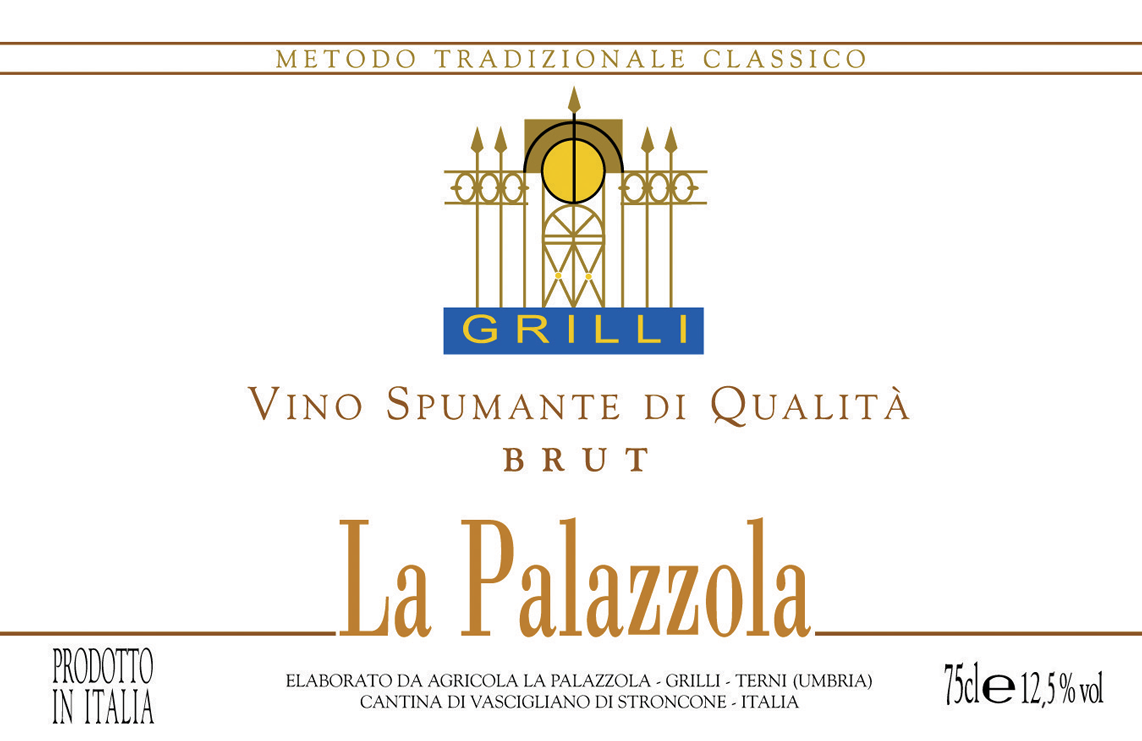 Etichetta del vino Brut 2018