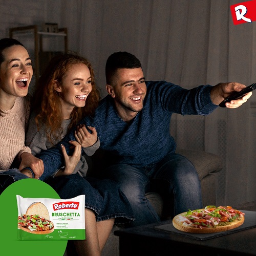 Roberto debutta in tv con il suo primo spot