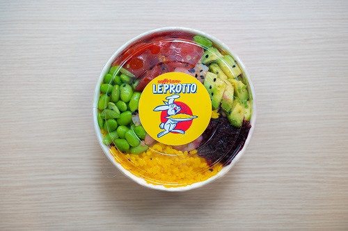 Leprotto zafferano e I Love Poke insieme per una nuova bowl