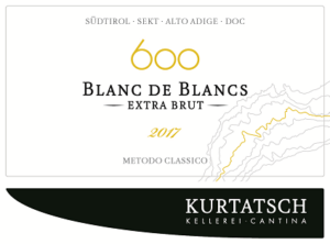 Alto Adige Riserva 600 Blanc de Blancs Extra Brut 2017