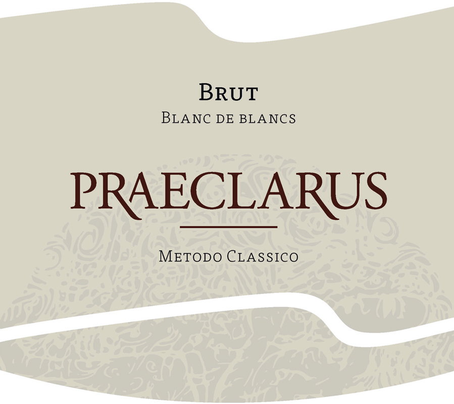 Etichetta del vino Alto Adige Praeclarus Blanc de Blancs Brut