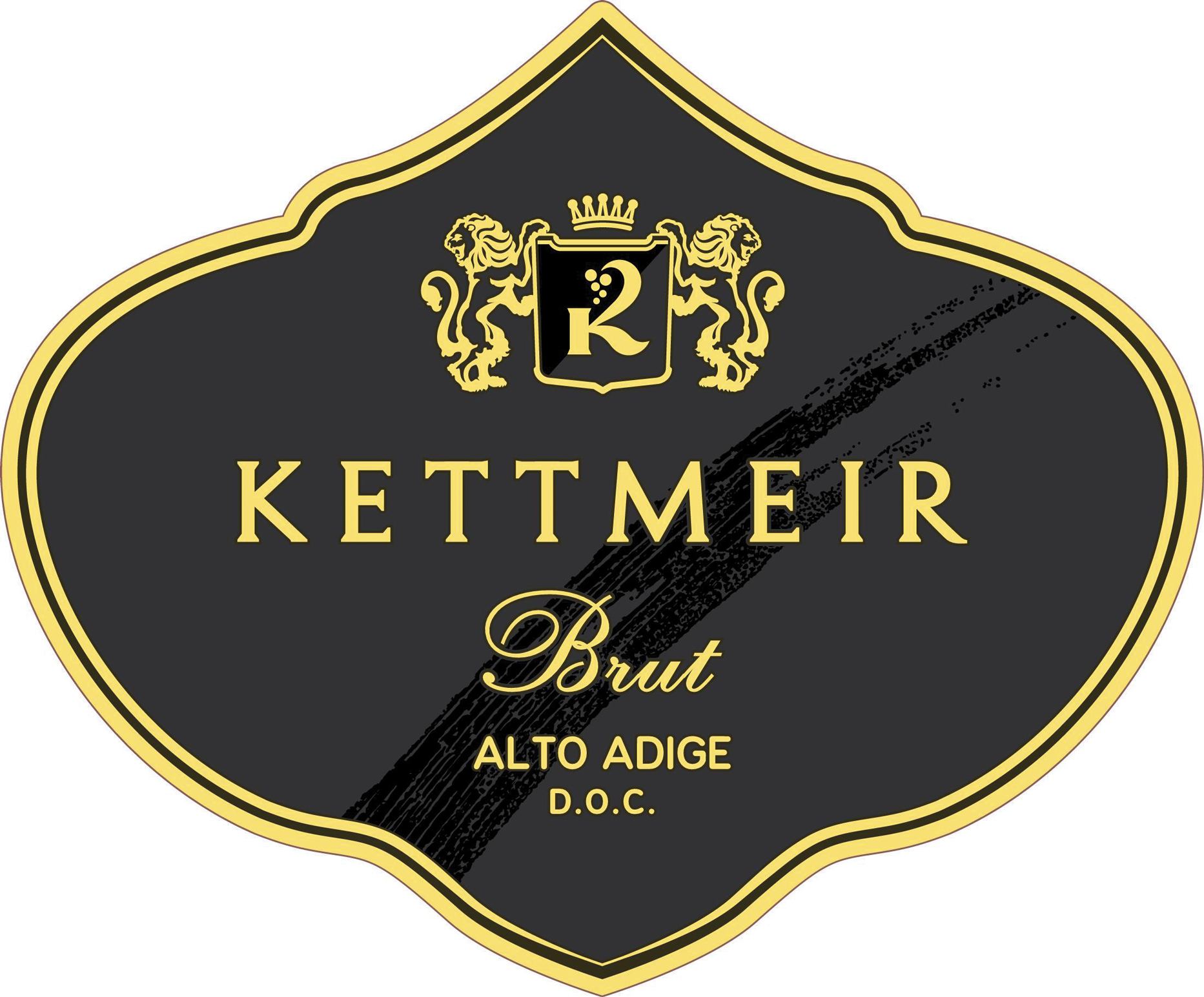 Etichetta del vino Alto Adige Athesis Brut 2020