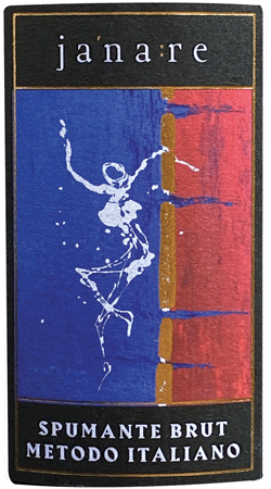 Etichetta del vino Falanghina del Sannio Ja’na:re Brut 2020