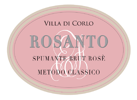Etichetta del vino Lambrusco Grasparossa di Castelvetro Rosanto Rosé Brut