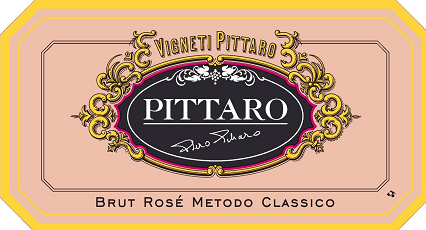 Etichetta del vino Talento Pittaro Pink Rosé Brut
