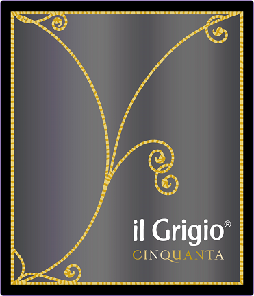 Etichetta del vino Il Grigio Cinquanta Brut