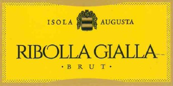 Etichetta del vino Ribolla Gialla Brut