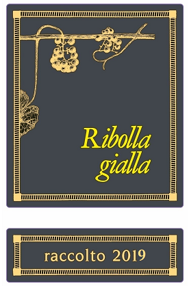 Etichetta del vino Ribolla Gialla Brut 2019