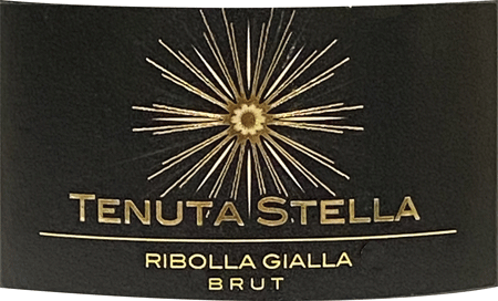 Etichetta del vino Ribolla Gialla Brut 2019
