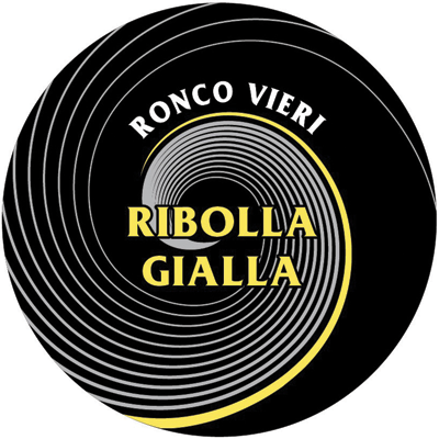 Etichetta del vino Ronco Vieri Ribolla Gialla