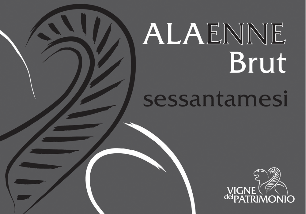 Etichetta del vino Alaenne Brut