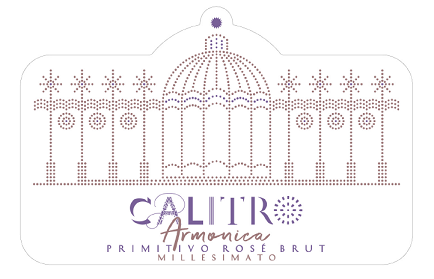 Etichetta del vino Armonica Primitivo Rosé Brut 2022
