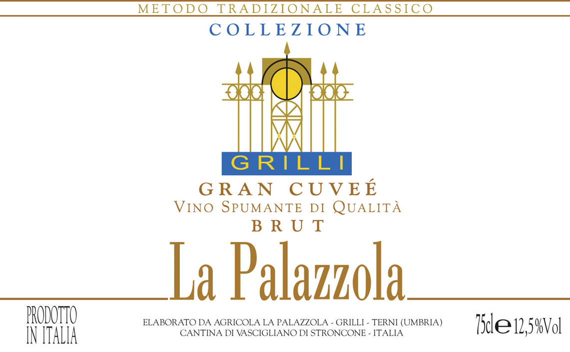 Etichetta del vino Collezione Gran Cuvée Brut 2012
