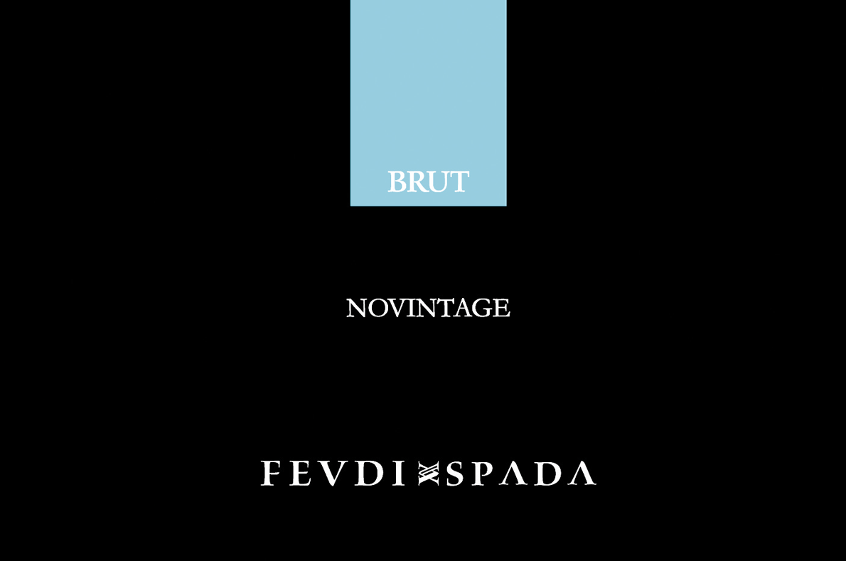 Etichetta del vino Novintage Brut