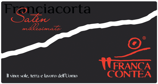 Etichetta del vino Franciacorta Satèn 2019