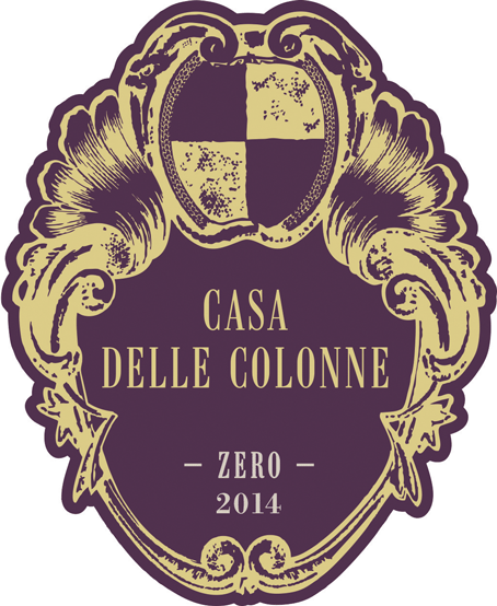 Etichetta del vino Franciacorta Riserva Casa delle Colonne Zero 2014