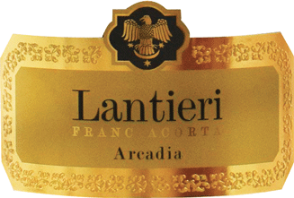 Etichetta del vino Franciacorta Arcadia Extra Brut 2019