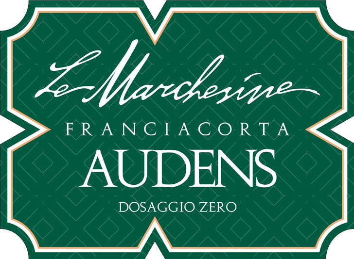 Etichetta del vino Franciacorta Audens Dosaggio Zero