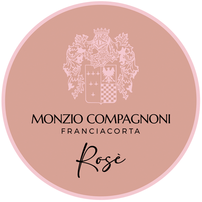 Etichetta del vino Franciacorta Rosé Brut 2020