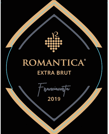 Etichetta del vino Franciacorta Extra Brut 2019