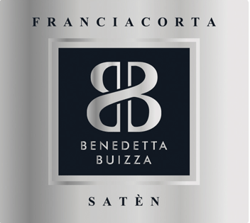 Etichetta del vino Franciacorta Benedetta Buizza Satèn