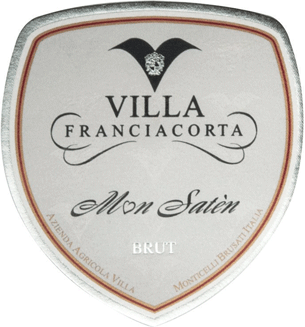 Etichetta del vino Franciacorta Mon Satèn 2020