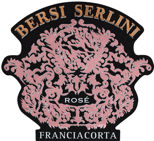 Etichetta del vino Franciacorta Rosa Rosae Rosé Brut 2020