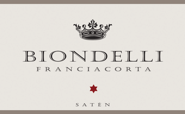 Etichetta del vino Franciacorta Satèn