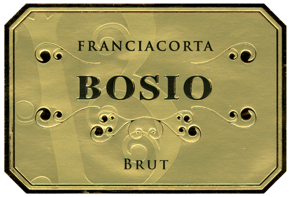 Etichetta del vino Franciacorta Brut
